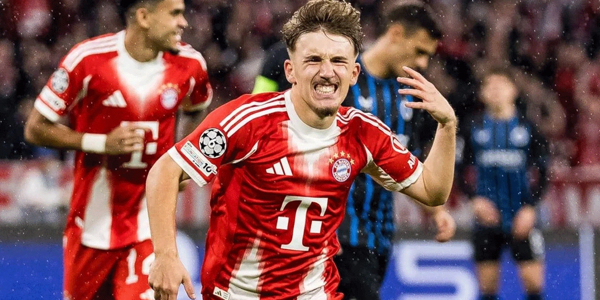 Lennart Karl Cetak Rekor, Bayern Munich Menang Telak 4-0 atas Club Brugge