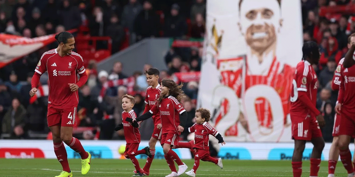 Anfield Diselimuti Haru Saat Penghormatan untuk Diogo Jota